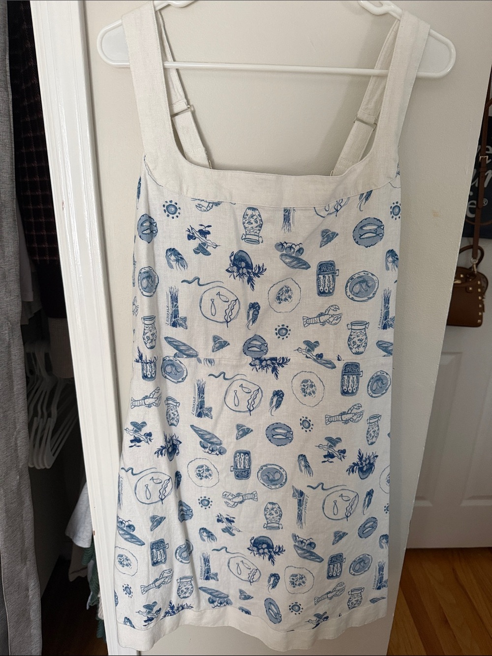 Summer linen Pattern Dress
